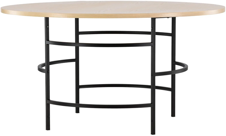 Venture Design Valgomasis stalas, Kopenhaga, ⌀140x74 cm, balta kalkė