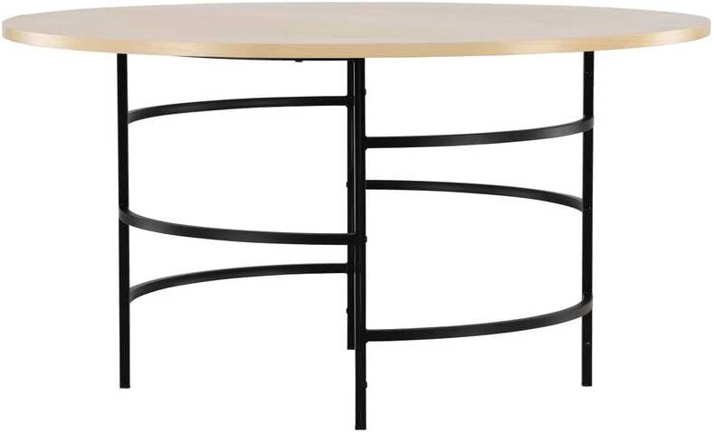 Venture Design Valgomasis stalas, Kopenhaga, ⌀140x74 cm, balta kalkė