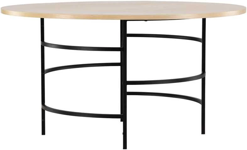 Venture Design Valgomasis stalas, Kopenhaga, ⌀140x74 cm, balta kalkė