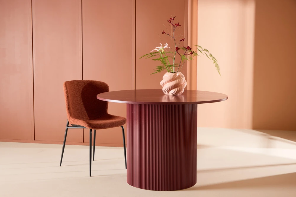 Venture Design Valgomasis stalas, Lenox, Burgundija