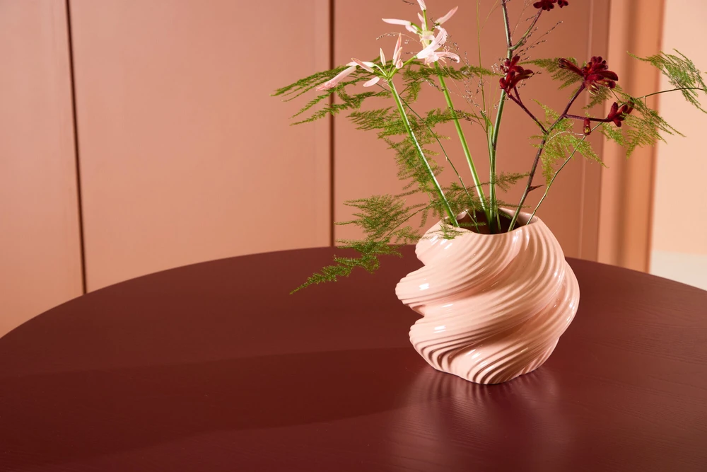 Venture Design Valgomasis stalas, Lenox, Burgundija