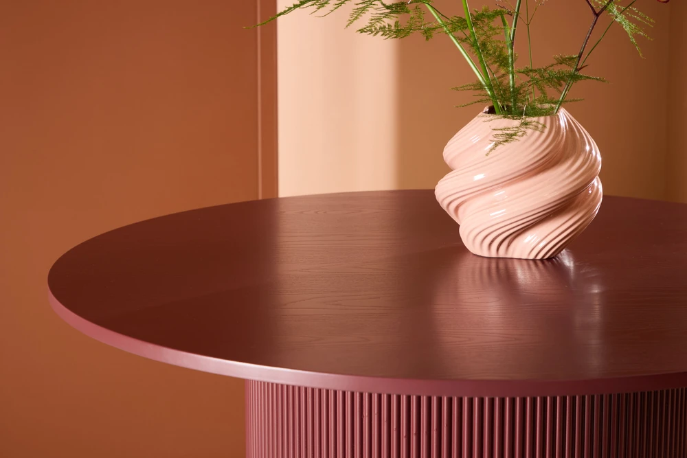 Venture Design Valgomasis stalas, Lenox, Burgundija