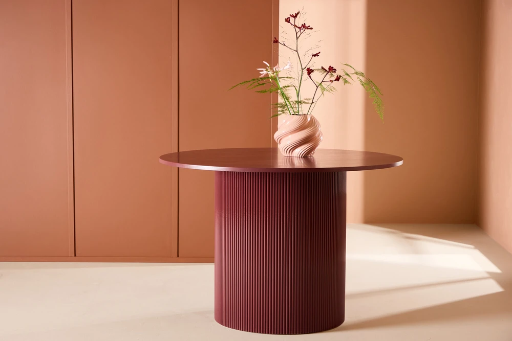Venture Design Valgomasis stalas, Lenox, Burgundija