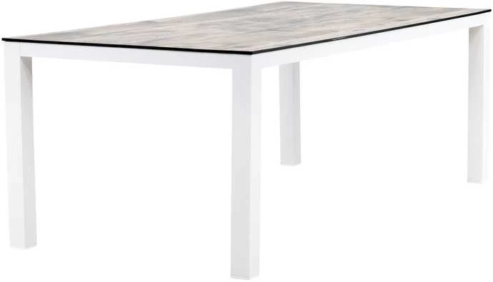 Venture Design Valgomasis stalas, Llama, 205x100 cm, Pilka