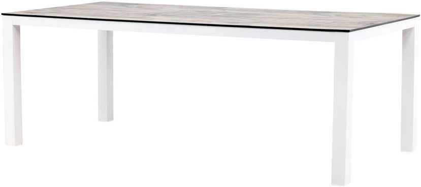 Venture Design Valgomasis stalas, Llama, 205x100 cm, Pilka