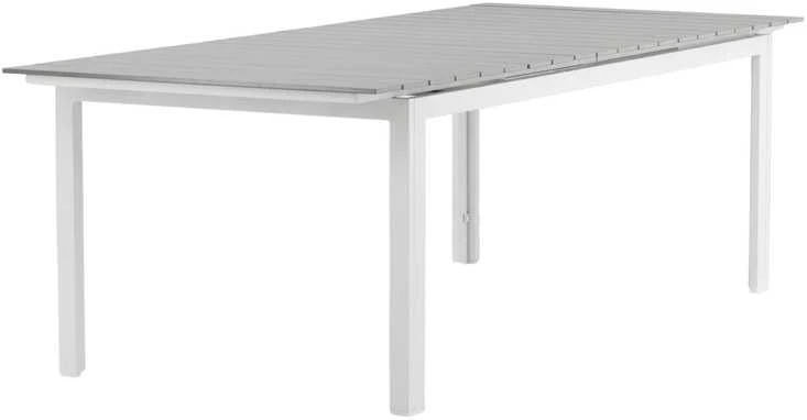 Venture Design Valgomasis stalas, Lygiai, 75x229x100 cm, Baltas