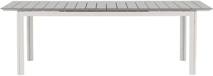 Venture Design Valgomasis stalas, Lygiai, 75x229x100 cm, Baltas