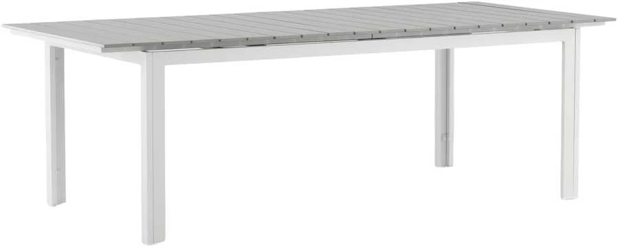 Venture Design Valgomasis stalas, Lygiai, 75x229x100 cm, Baltas