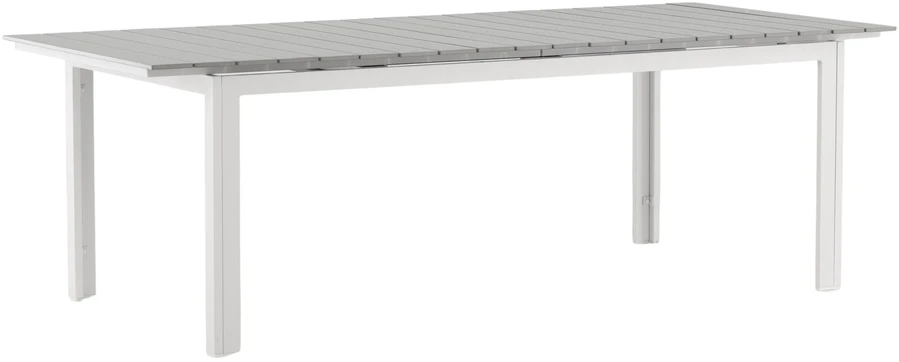 Venture Design Valgomasis stalas, Lygiai, 75x229x100 cm, Baltas
