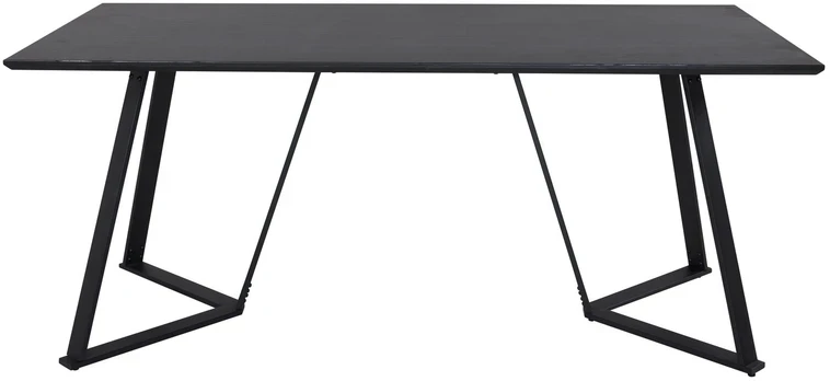 Venture Design Valgomasis stalas, Marina, 180x75x90 cm, Juodas