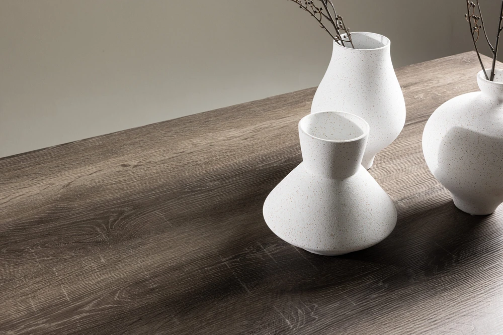 Venture Design Valgomasis stalas, Marina Matbord, 180x90x75 cm, Juodas/Pilkas ąžuolas
