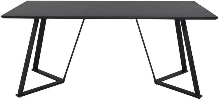 Venture Design Valgomasis stalas, Marina, 180x75x90 cm, Juodas