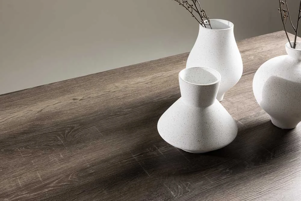 Venture Design Valgomasis stalas, Marina Matbord, 180x90x75 cm, Juodas/Pilkas ąžuolas
