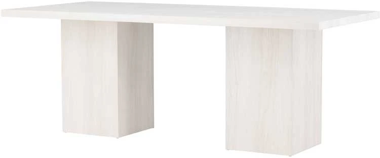 Venture Design Valgomasis stalas, Olga, 200x90 cm, Balta