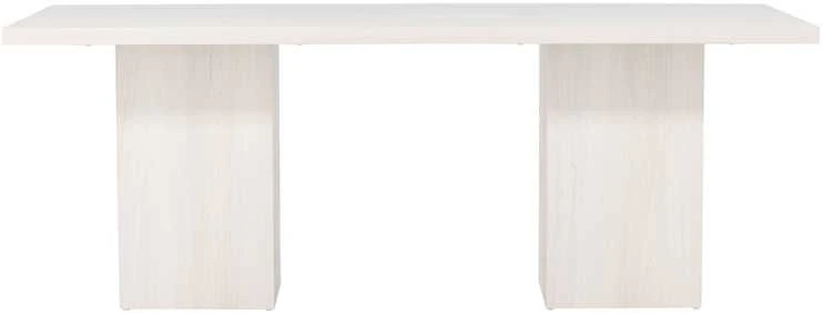 Venture Design Valgomasis stalas, Olga, 200x90 cm, Balta