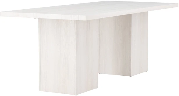 Venture Design Valgomasis stalas, Olga, 200x90 cm, Balta