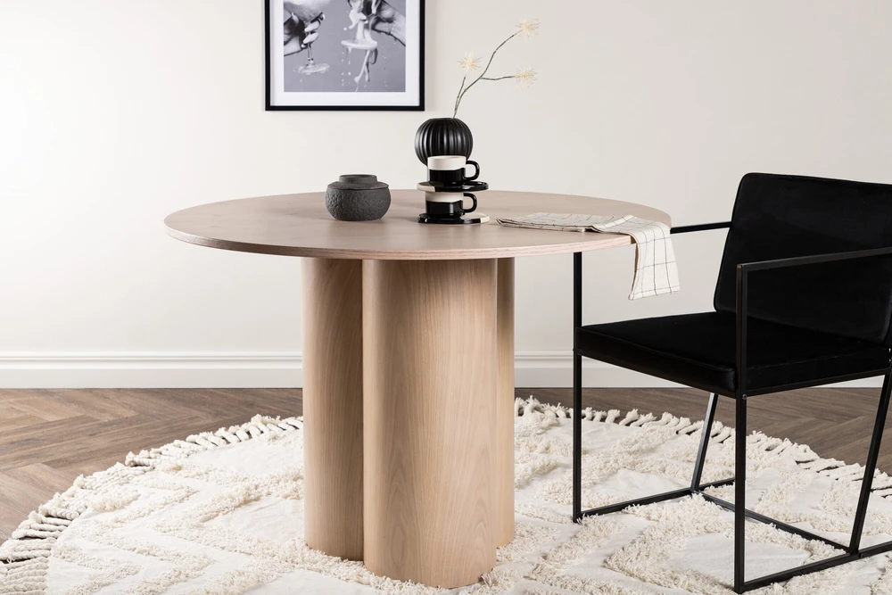 Venture Design Valgomasis stalas, Olivia, Balta
