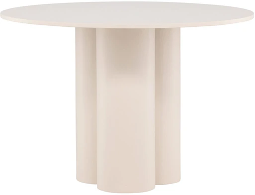 Venture Design Valgomasis stalas, Olivia, ⌀110 cm, Bėžio spalvos