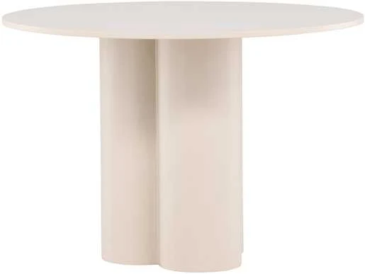 Venture Design Valgomasis stalas, Olivia, ⌀110 cm, Beždžio spalvos