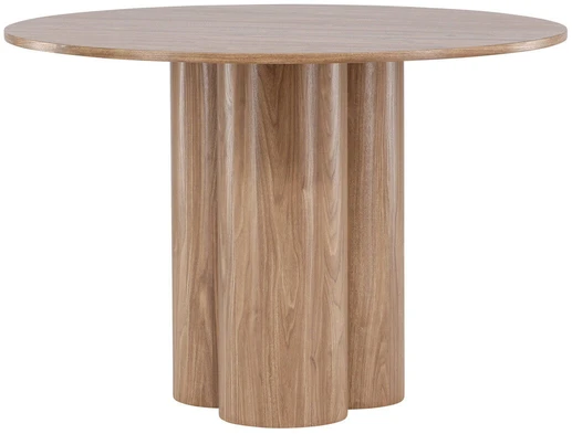 Venture Design Valgomasis stalas, Olivia, ⌀110 cm, Ruda