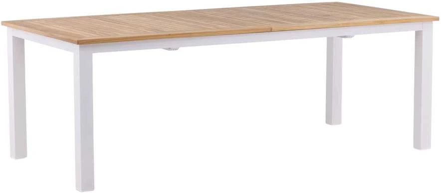 Venture Design Valgomasis stalas, Panama, 75x224x100 cm, Balta