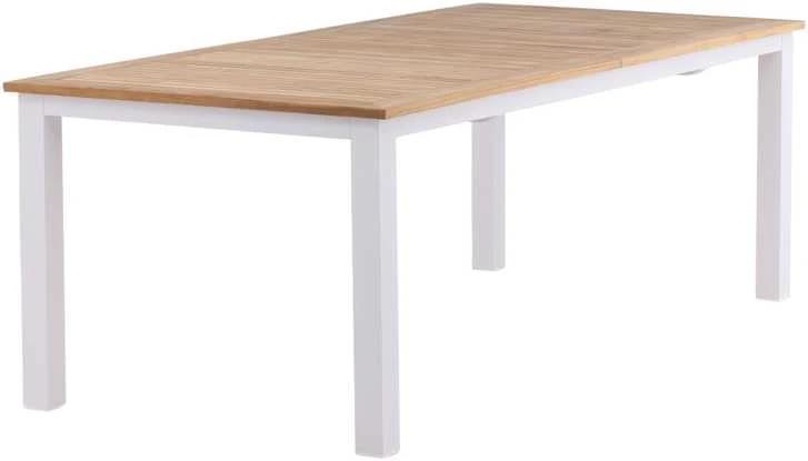 Venture Design Valgomasis stalas, Panama, 75x224x100 cm, Balta