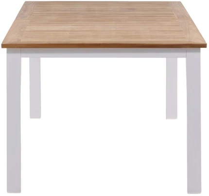 Venture Design Valgomasis stalas, Panama, 75x224x100 cm, Balta