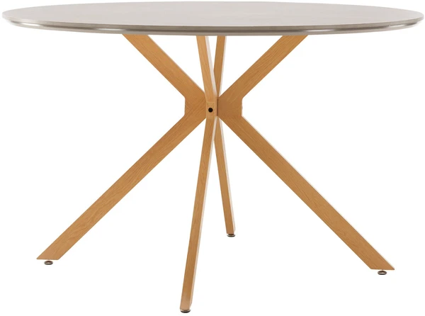 Venture Design Valgomasis stalas, Piazza, ø120 cm, Pilka