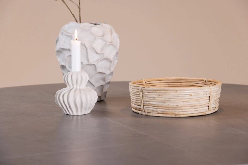 Venture Design Valgomasis stalas, Piazza, ø120 cm, Pilka