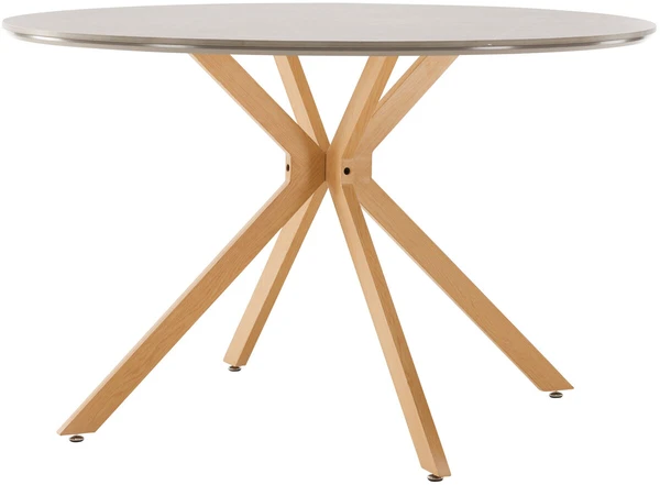 Venture Design Valgomasis stalas, Piazza, ø120 cm, Pilka