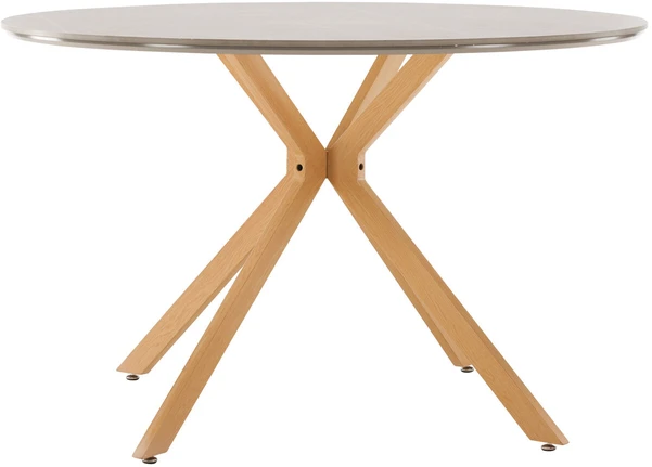 Venture Design Valgomasis stalas, Piazza, ø120 cm, Pilka