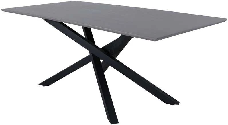 Venture Design Valgomasis stalas, Piazza, 180x76x90 cm, Juodas
