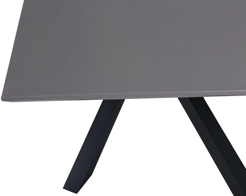 Venture Design Valgomasis stalas, Piazza, 180x76x90 cm, Juodas