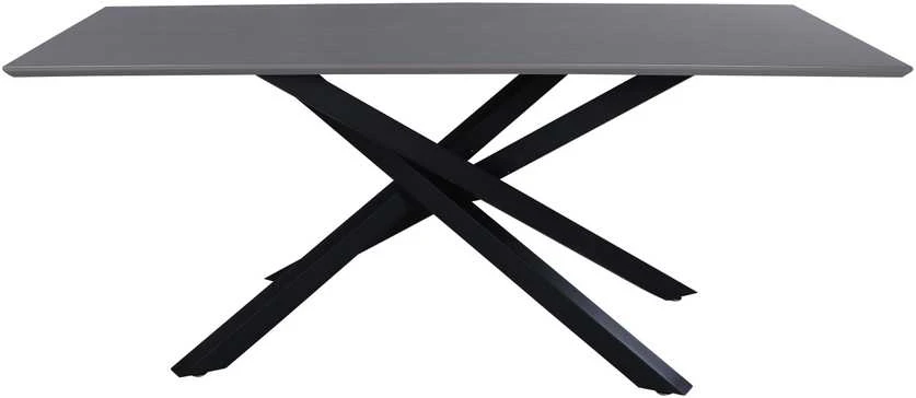 Venture Design Valgomasis stalas, Piazza, 180x76x90 cm, Juodas