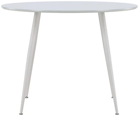 Venture Design Valgomasis stalas, Plaza, ⌀100 cm, Pilka