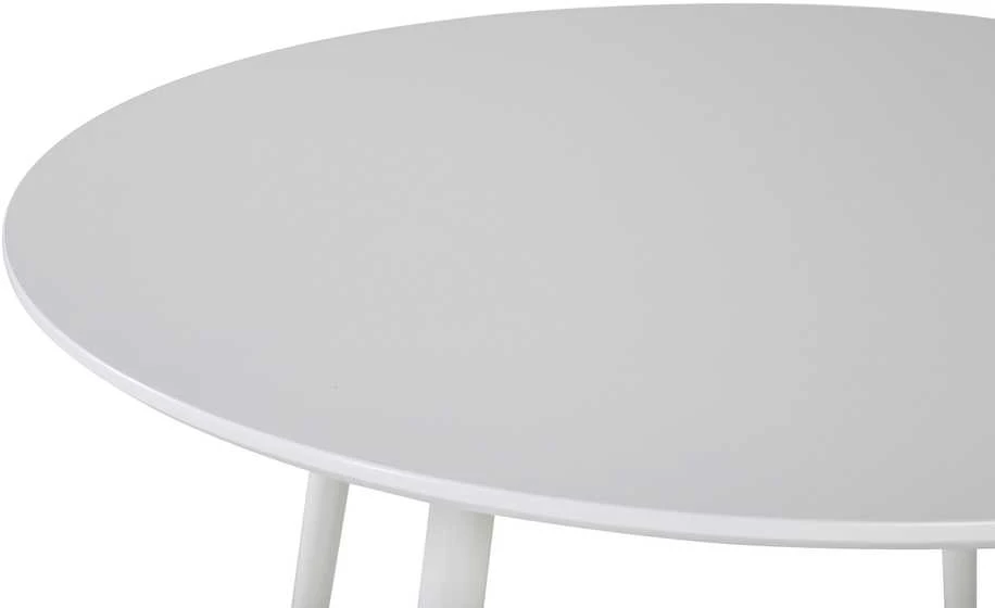 Venture Design Valgomasis stalas, Plaza, 100 cm, Balta