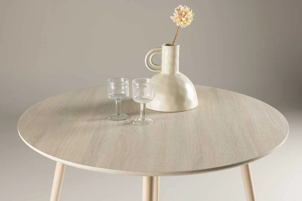 Venture Design Valgomasis stalas, Plaza, ⌀100 cm, balintas