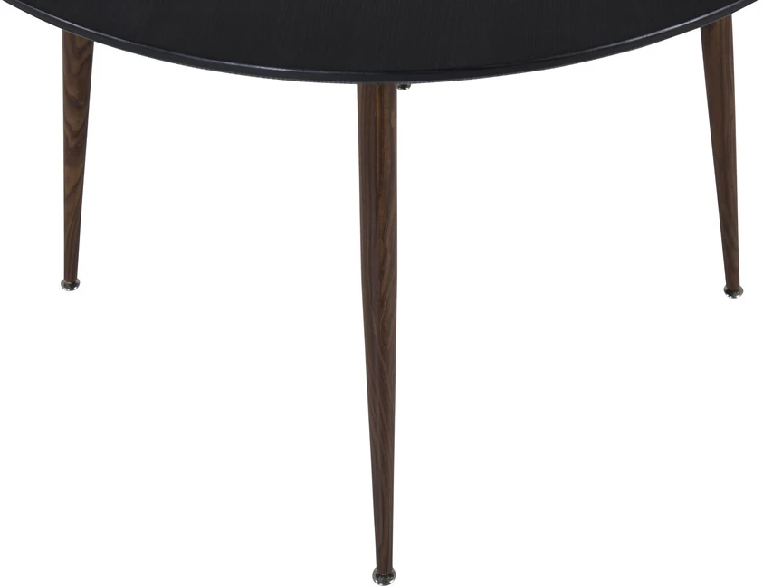Venture Design Valgomasis stalas, Plaza, 100 cm, Juodas