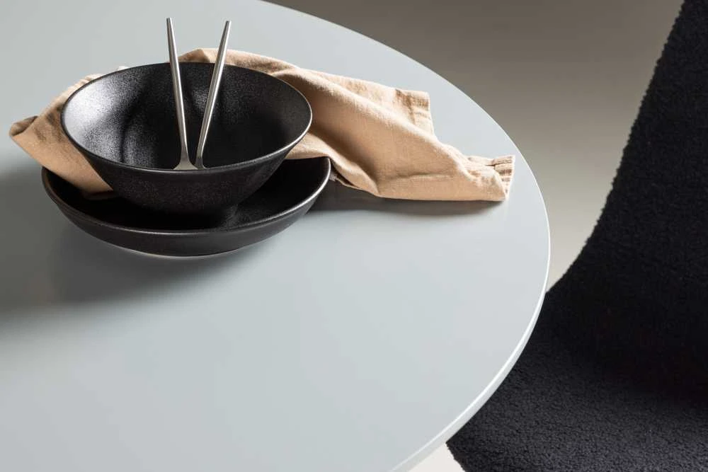 Venture Design Valgomasis stalas, Plaza, ⌀100 cm, Pilka
