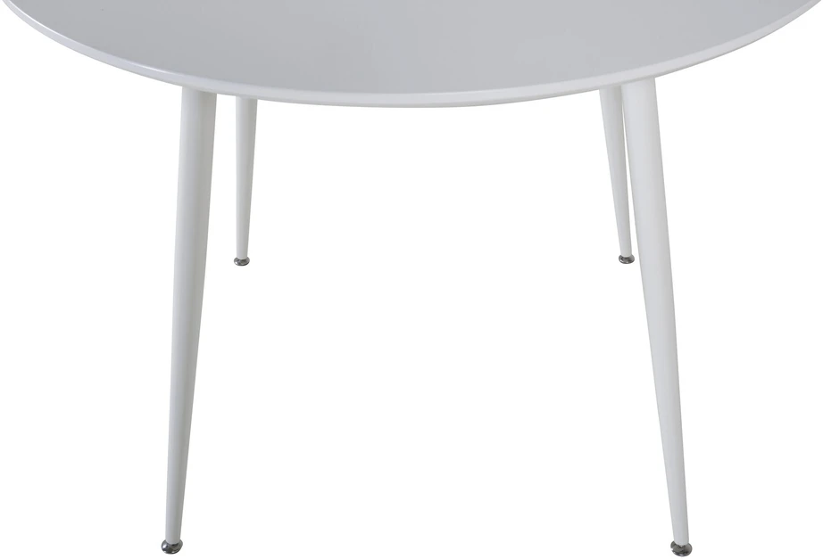Venture Design Valgomasis stalas, Plaza, 100 cm, Balta