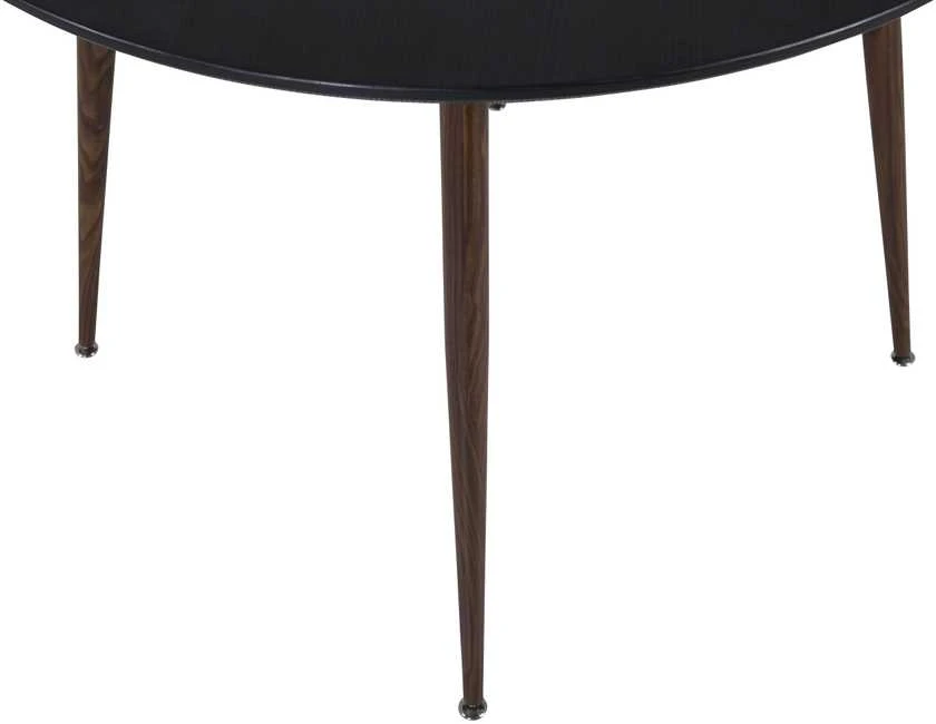 Venture Design Valgomasis stalas, Plaza, 100 cm, Juodas