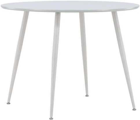 Venture Design Valgomasis stalas, Plaza, ⌀100 cm, Pilka