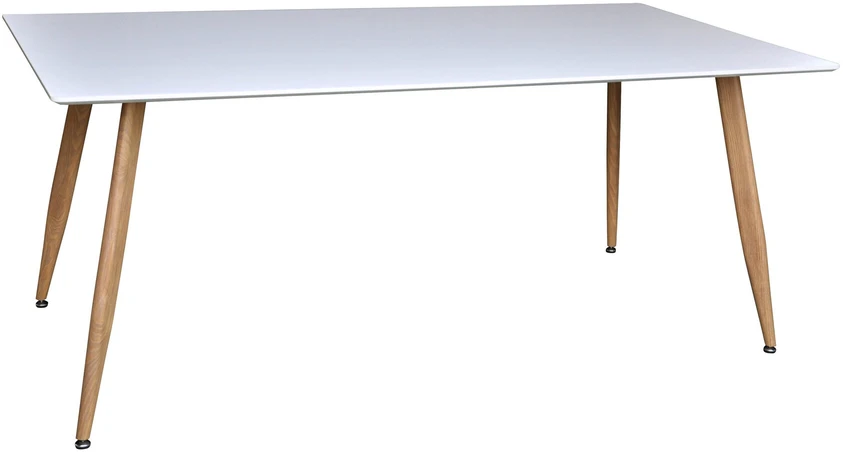 Venture Design Valgomasis stalas, Polar Matbord, 180x90 cm, Balta