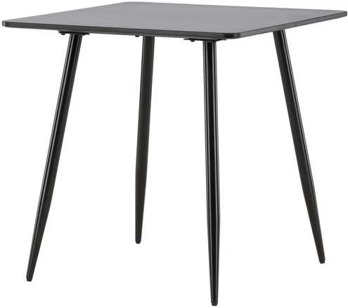 Venture Design Valgomasis stalas, Polar, 75x75 cm, Juodas