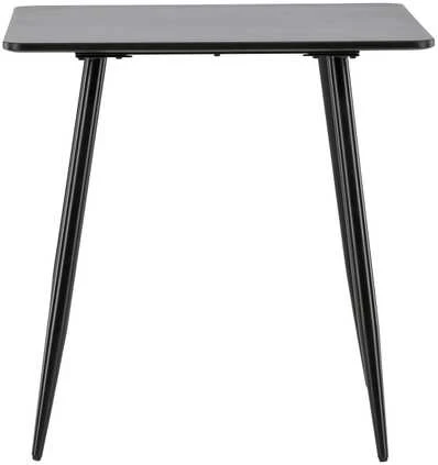 Venture Design Valgomasis stalas, Polar, 75x75 cm, Juodas