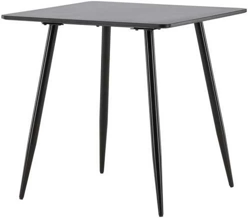 Venture Design Valgomasis stalas, Polar, 75x75 cm, Juodas
