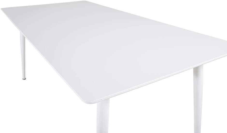 Venture Design Valgomasis stalas, Polar, 180x75x90 cm, Balta