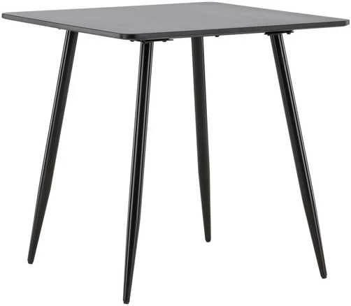 Venture Design Valgomasis stalas, Polar, 75x75 cm, Juodas