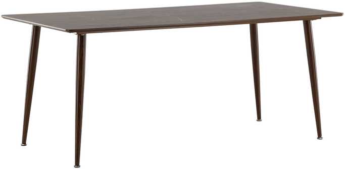 Venture Design Valgomasis stalas, Polar, 180x75x90 cm, Riešutas