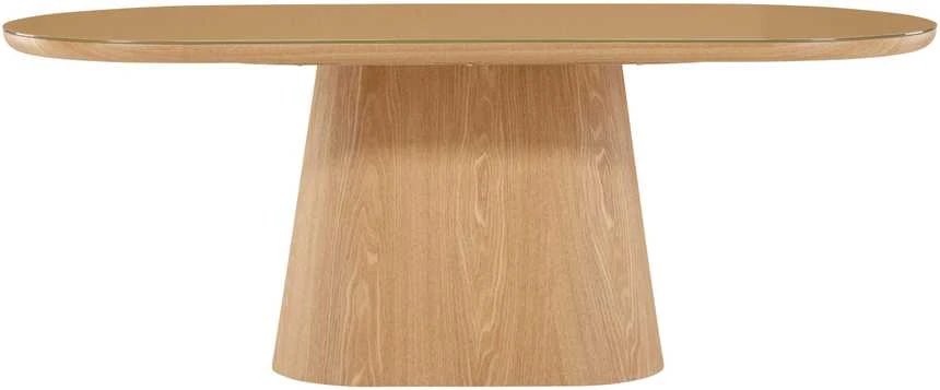 Venture Design Valgomasis stalas, ratukai, 90x200 cm, Natūrali